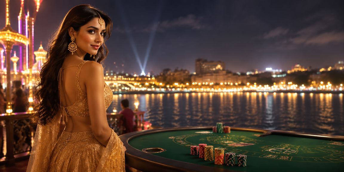 Live casino dealer interacting with players